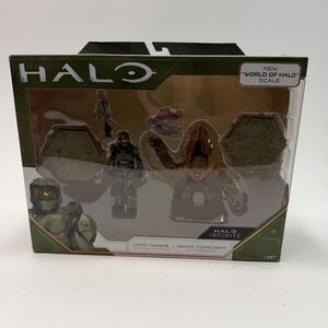 Halo Infinite World Of Halo UNSC Marine Grunt Conscript Playset Jazwares 8+ New